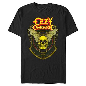 Men's Ozzy Osbourne Crowned Skull Graphic Tee