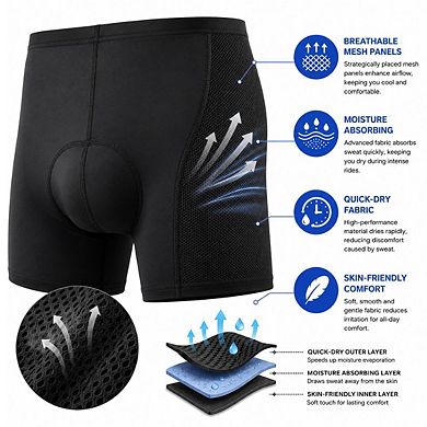 Men’s 3D Cycling Shorts Quick-Dry