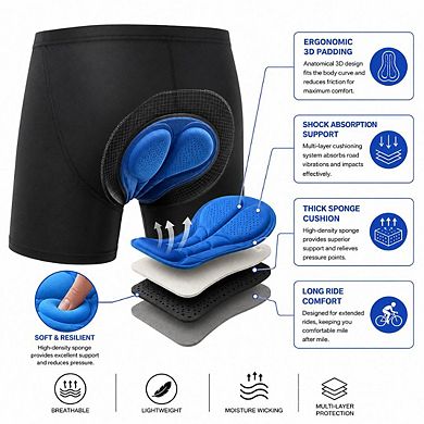 Men’s 3D Cycling Shorts Quick-Dry