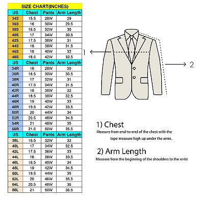 Men's 2pc Floral Baroque Fashion Suit Set w/ Satin Shawl Collar