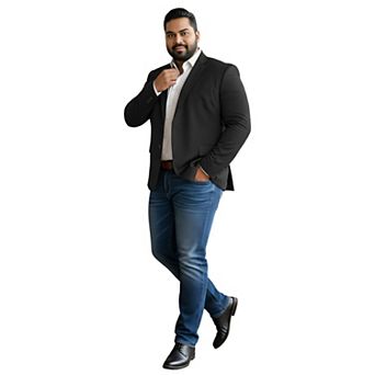 Men's Big & Tall Tailored-Fit Suits Separates Jacket