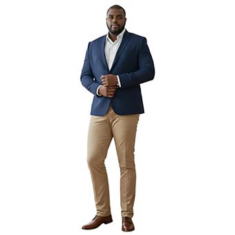 Men's Big & Tall Tailored-Fit Suits Separates Jacket