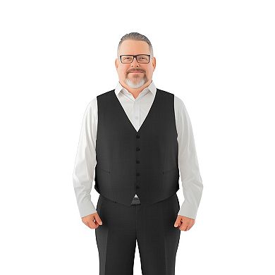 Men's Big & Tall Tailored-Fit Suits Separates Vest