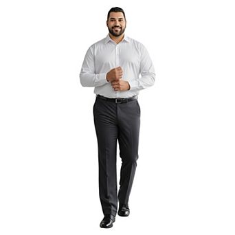 Men's Big & Tall Tailored-Fit Suits Separates Pants