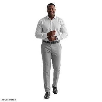 Men's Big & Tall Tailored-Fit Suits Separates Pants