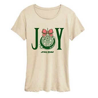 Women's Star Wars Joy Death Star Graphic Tee