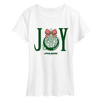 Women's Star Wars Joy Death Star Graphic Tee