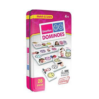 Junior Learning Emotion Dominoes 28 pc Educational Game
