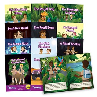 Junior Learning The Beanies Diversity 12-Pack Hi-Lo Decodables Kids Reading Development