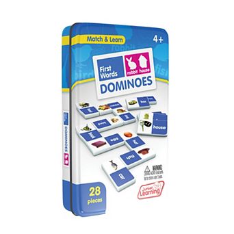 Junior Learning First Words Dominoes 28 pc Educational Game