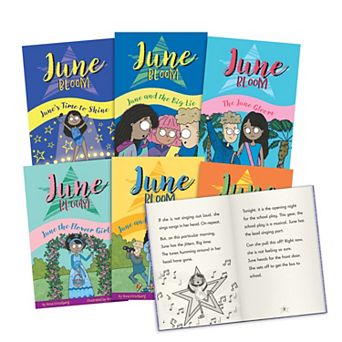 Junior Learning June Bloom 6-Pack Decodable Chapter Books with Alternate Vowel Sounds