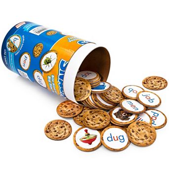 Junior Learning CVC Snacks Double-Sided Cards Hands-On Spelling Game