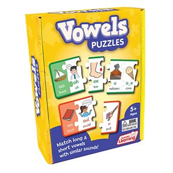 Junior Learning Vowel Puzzles Educational Learning Set