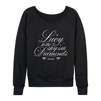 Women's The Beatles Lucy In The Sky With Diamonds French Terry Long Sleeve Tee