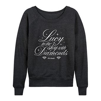 Women's The Beatles Lucy In The Sky With Diamonds French Terry Long Sleeve Tee