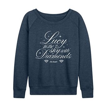 Women's The Beatles Lucy In The Sky With Diamonds French Terry Long Sleeve Tee