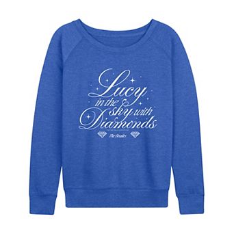 Women's The Beatles Lucy In The Sky With Diamonds French Terry Long Sleeve Tee