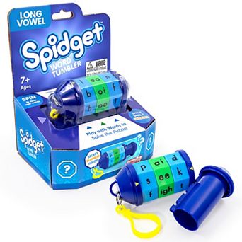 Junior Learning Spidget Word Tumbler Long Vowel Hands-On Phonics Spelling Toy