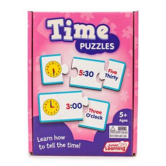 Junior Learning Time Puzzles Educational Learning Toy