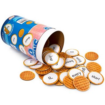 Junior Learning Sight Word Snacks 2 pc Word & Reading Recognition Double-Sided Cards