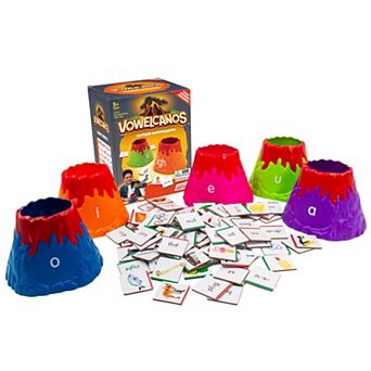 Junior Learning Vowelcanos Sorting & Matching Game Educational Toy