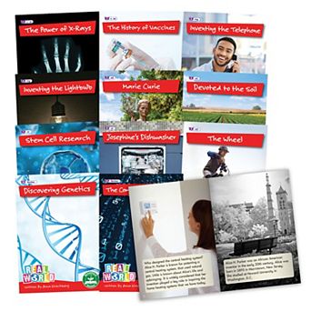 Junior Learning Real World 6-Pack Non-Fiction Hi-Lo Decodables Learning Cards