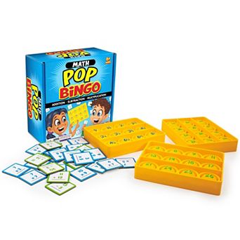 Junior Learning Math Pop Bingo Grid & Tile Game