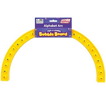 Junior Learning Double-Sided Alphabet Arc Bubble Board Letter Recognition Toy
