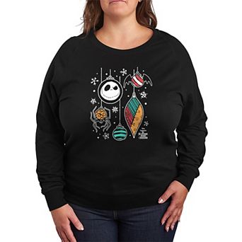 Plus Size Disney's The Nightmare Before Christmas French Terry Long Sleeve Tee