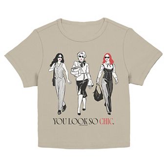 Juniors' The Devil Wears Prada 2 You Look So Chic Graphic Baby Tee