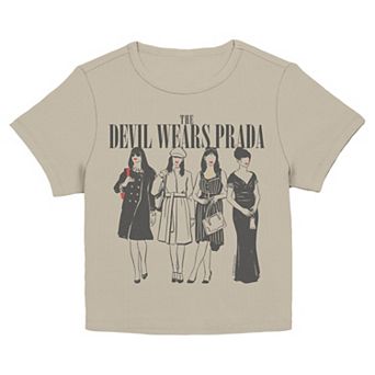 Juniors' The Devil Wears Prada Andy Sachs Outfits Graphic Baby Tee