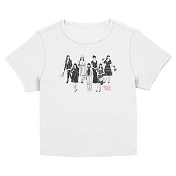 Juniors' The Devil Wears Prada Andy Sachs Glam Looks Graphic Baby Tee