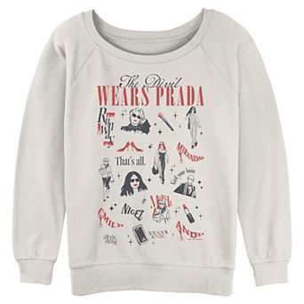 Juniors' The Devil Wears Prada 2 Icons Graphic Pullover