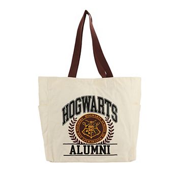 Harry Potter Hogwarts Alumni 15.5-inch Canvas Tote Bag