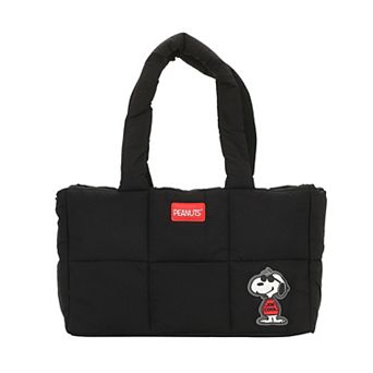 Peanuts Quilted Puffer Tote Bag