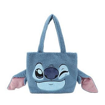 Disney’s Lilo & Stitch Face Plush Tote Bag with 3D Ears