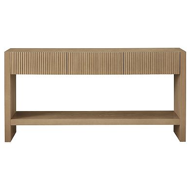 Finley & Sloane 60-inch Fluted Console Table