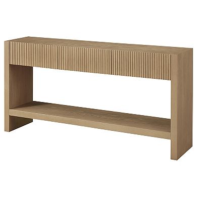 Finley & Sloane 60-inch Fluted Console Table