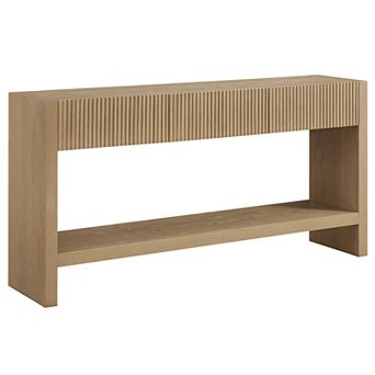 Finley & Sloane 60-inch Fluted Console Table