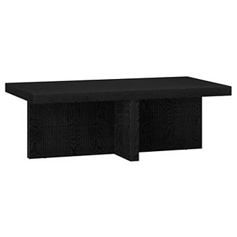 Finley & Sloane 44-inch Fluted Rectangular Coffee Table