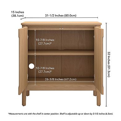 Finley & Sloane Manchester 32-inch Rectangular Accent Cabinet