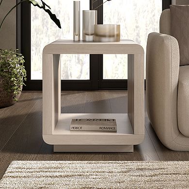 Finley & Sloane Lonni 20-inch Square Side Table