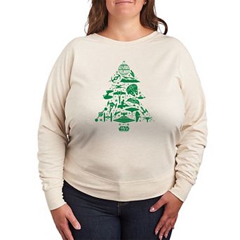 Plus Size Star Wars Ships French Terry Long Sleeve Tee