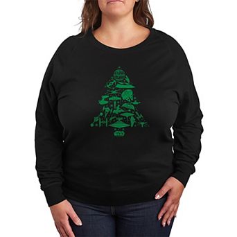 Plus Size Star Wars Ships French Terry Long Sleeve Tee