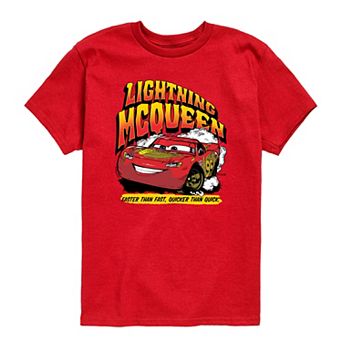 Toddler Boy Disney's Cars Lightning McQueen Short Sleeve Graphic Tee