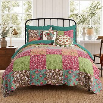 Greenland Home Fashions Danica Patchwork Quilt Set