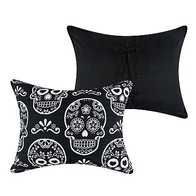 Greenland Home Fashions Sugar Skull Coverlet Set