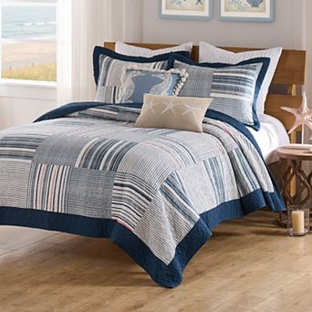 Greenland Home Fashions Voyage Quilt Set