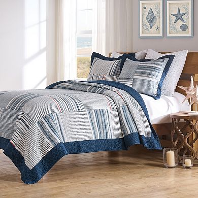 Greenland Home Fashions Voyage Quilt Set