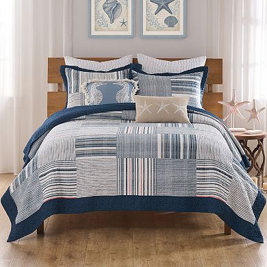 Greenland Home Fashions Voyage Quilt Set